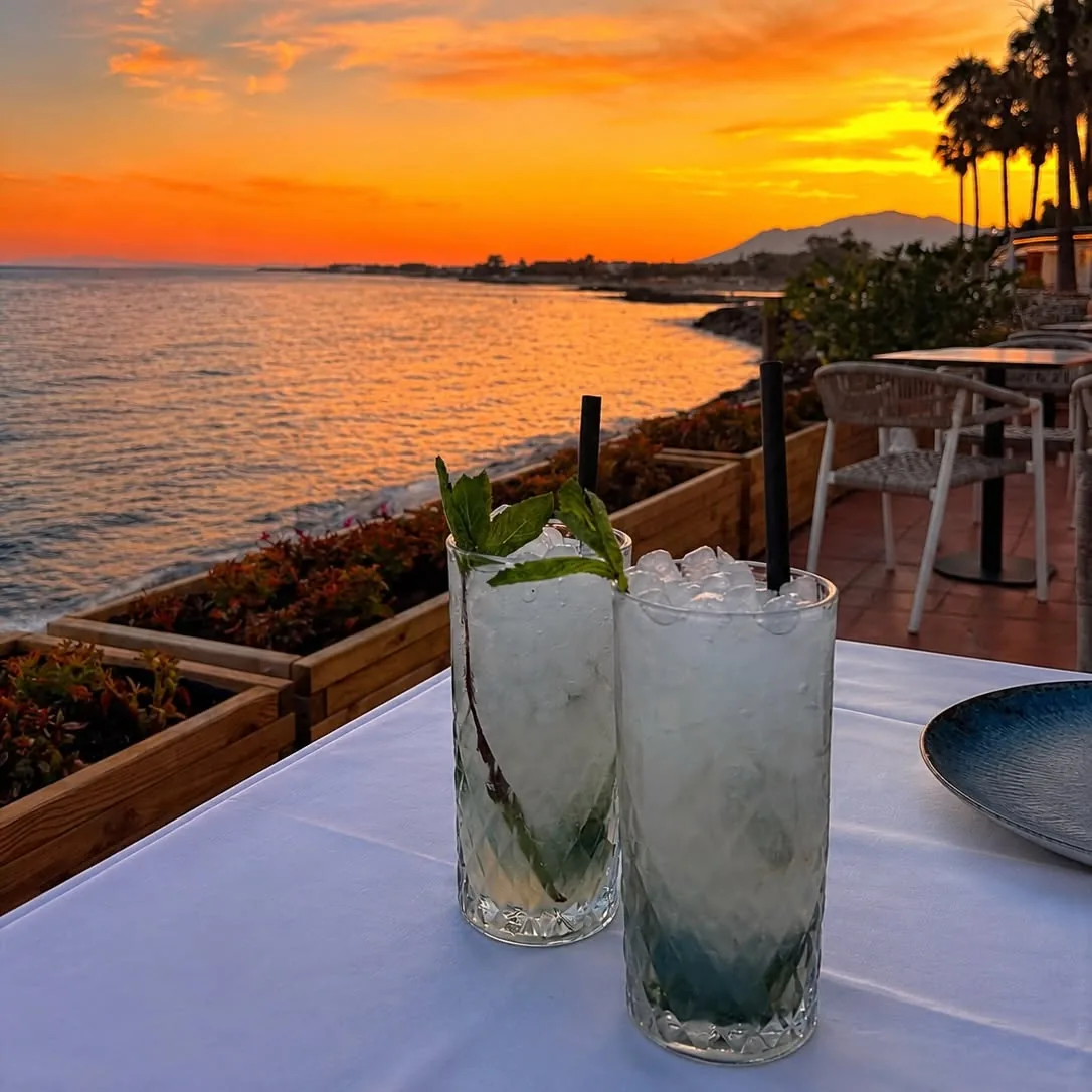 Drinks as the lights come on